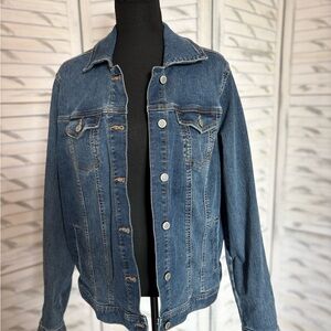 Maurices Light Blue Denim Jacket
